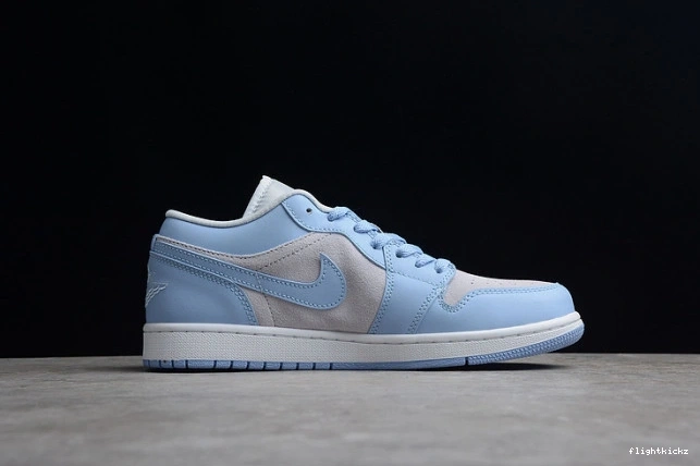 (W) 1 Low Jordan Blue University DC0774-050 0714